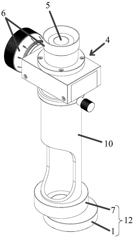 Chamfer detection tool for brake pad steel backing and detection method of chamfer detection tool