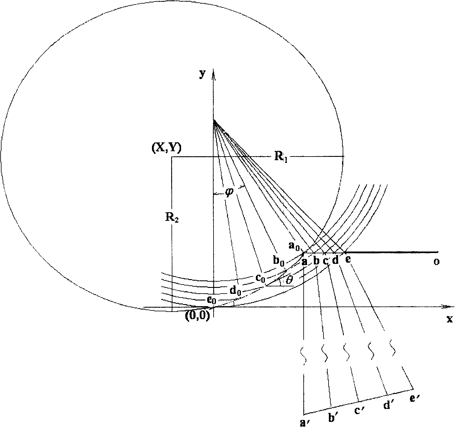 Cylinder rotating mirror apparatus used for laser scanner