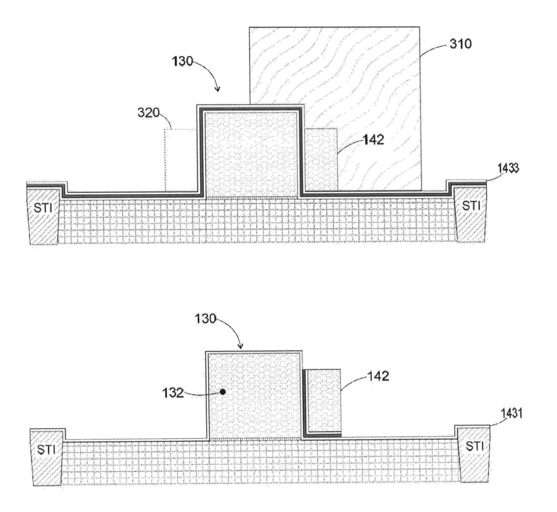 Method of making a non-volatile double gate memory cell