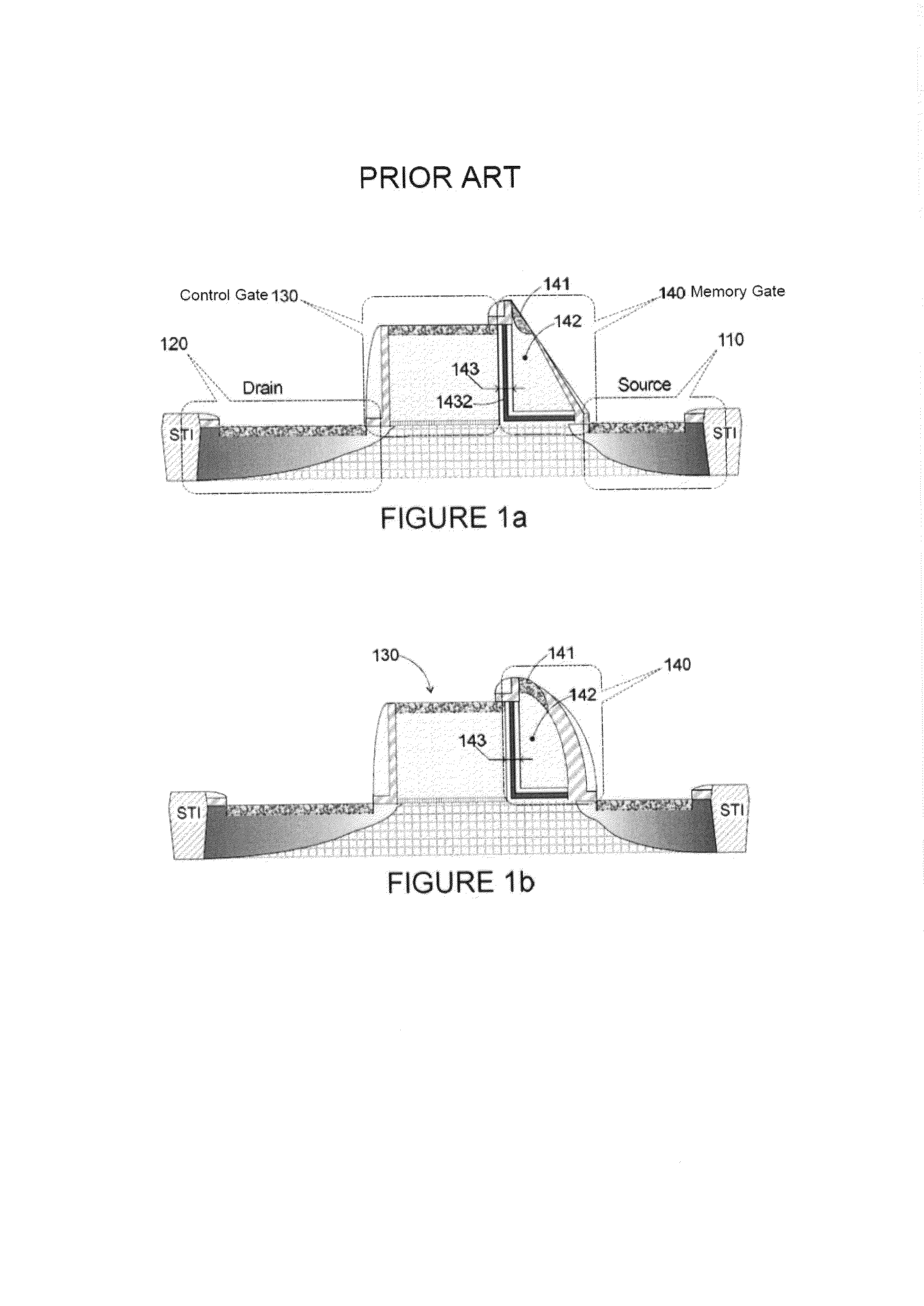 Method of making a non-volatile double gate memory cell