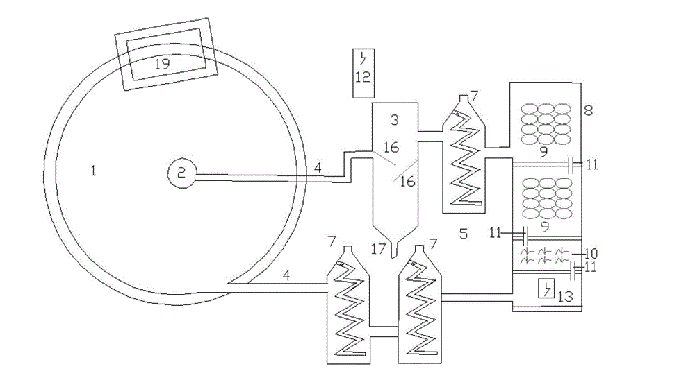 High-density aquiculture system and aquatic product breeding and fruit/vegetable planting system