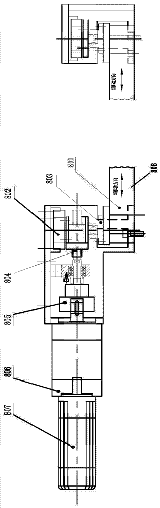 Continuous melting furnace capable of highly precisely controlling partial wall of tubular product