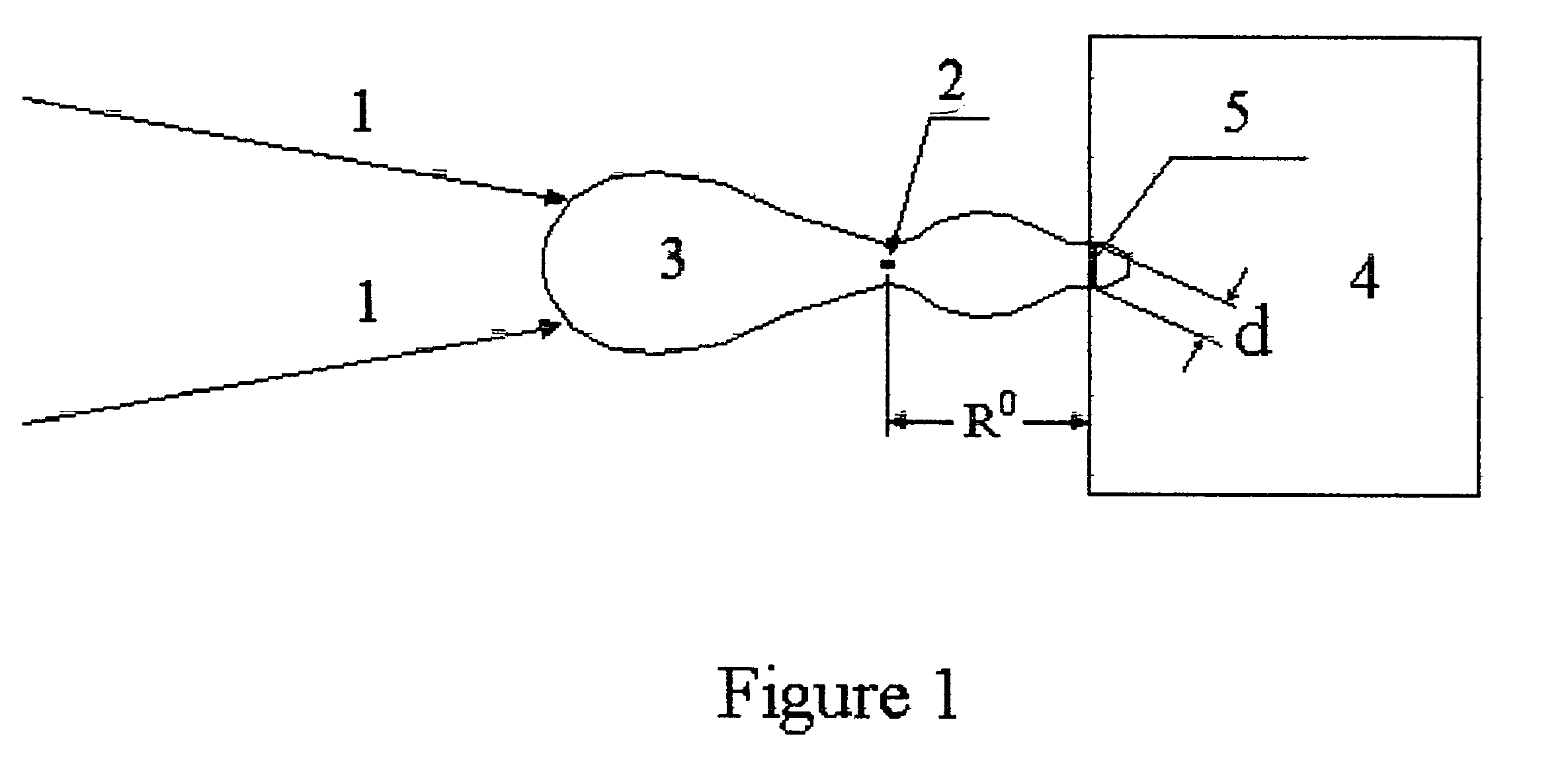 Method and laser system for production of laser-induced images inside and on the surface of transparent material