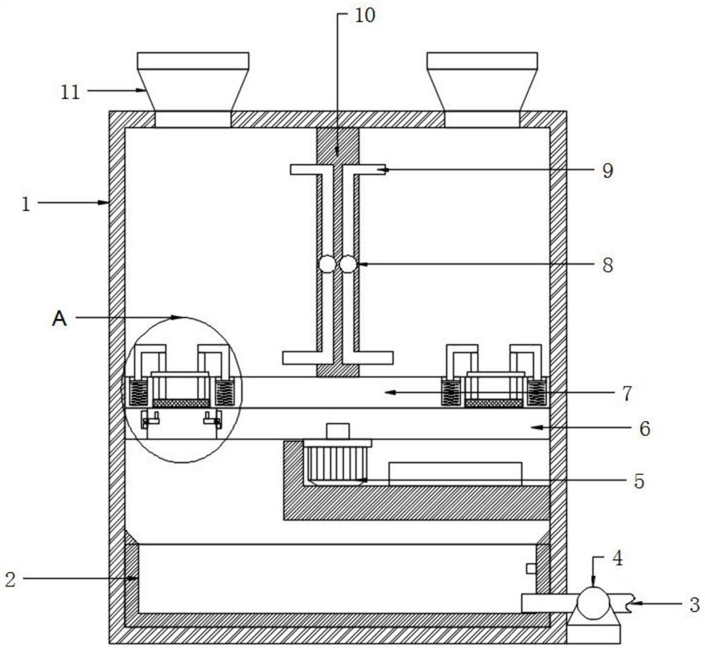 Treatment method and system for circulating water quality control