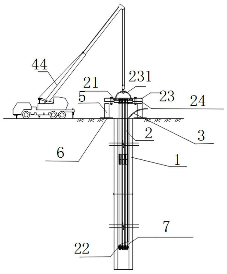 Method and device for extracting pipe piles