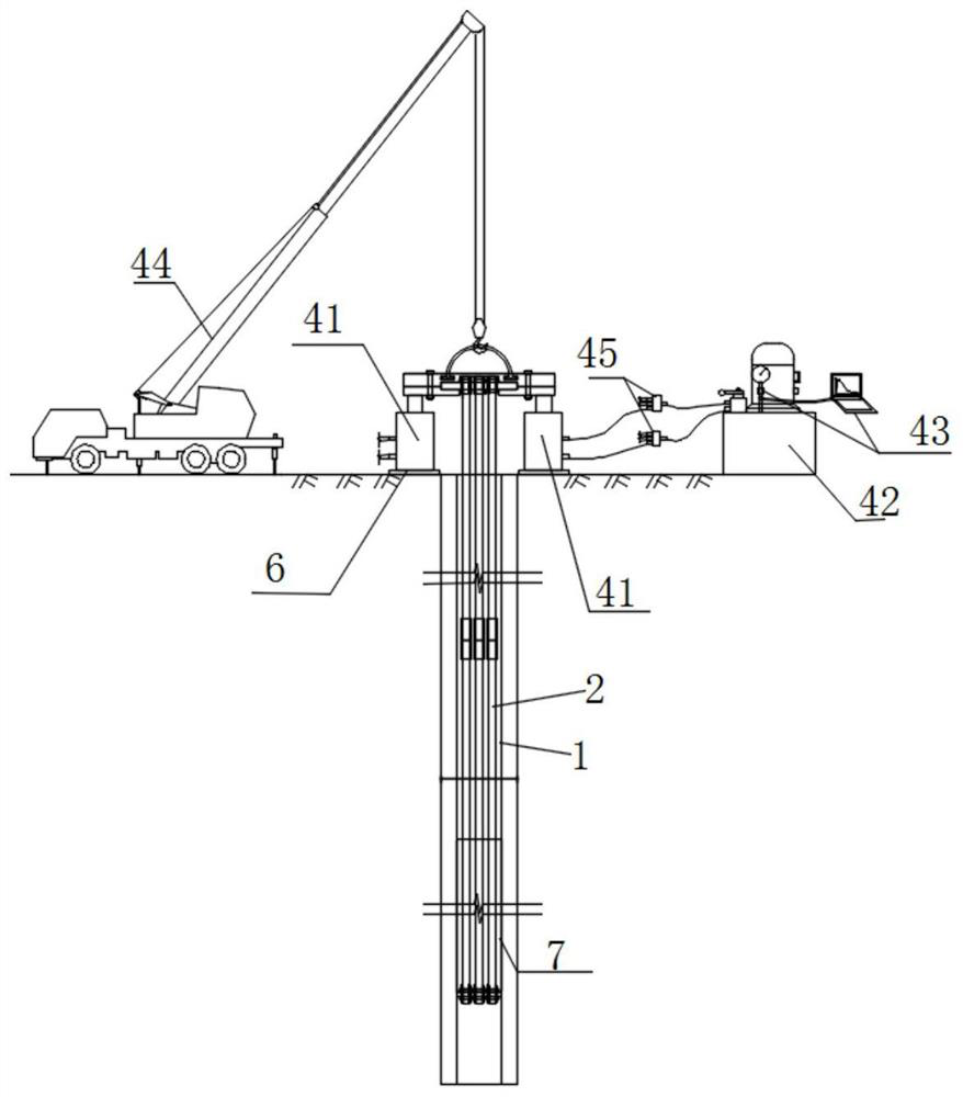 Method and device for extracting pipe piles