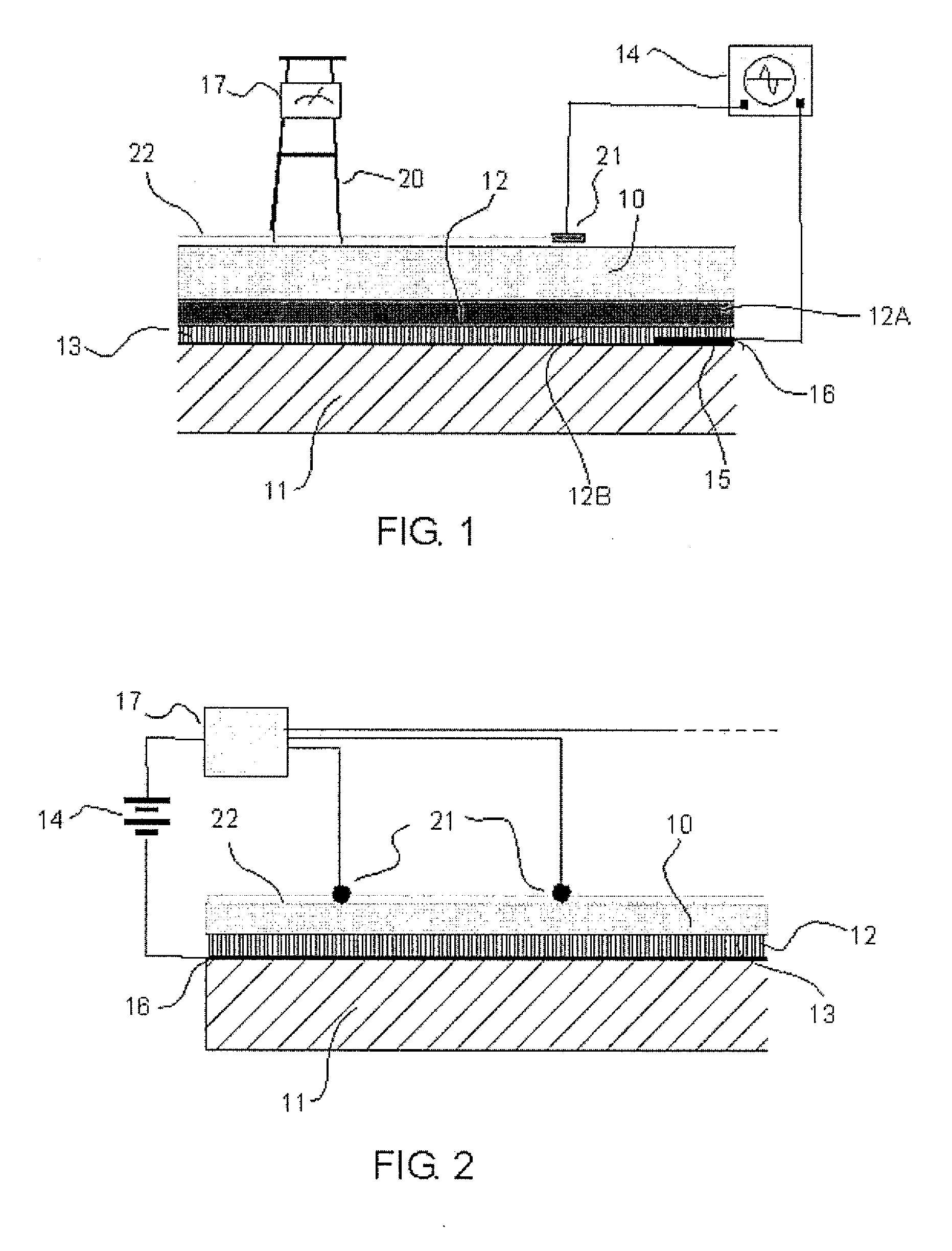 Method of Detecting a Leak in a Membrane of a Roof