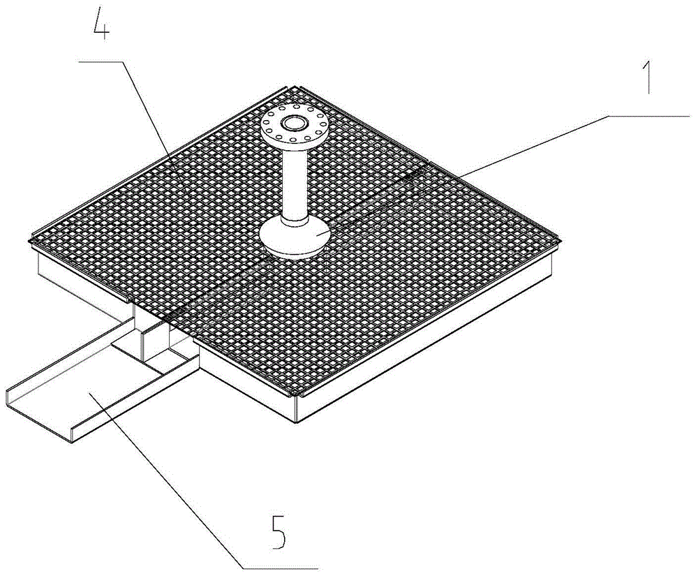 Liquid collecting device