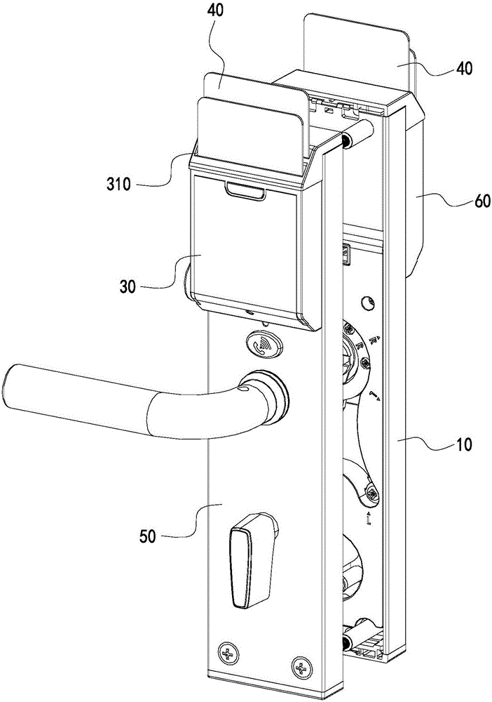 Hotel management system having self-service card taking/returning function, and electronic door lock thereof