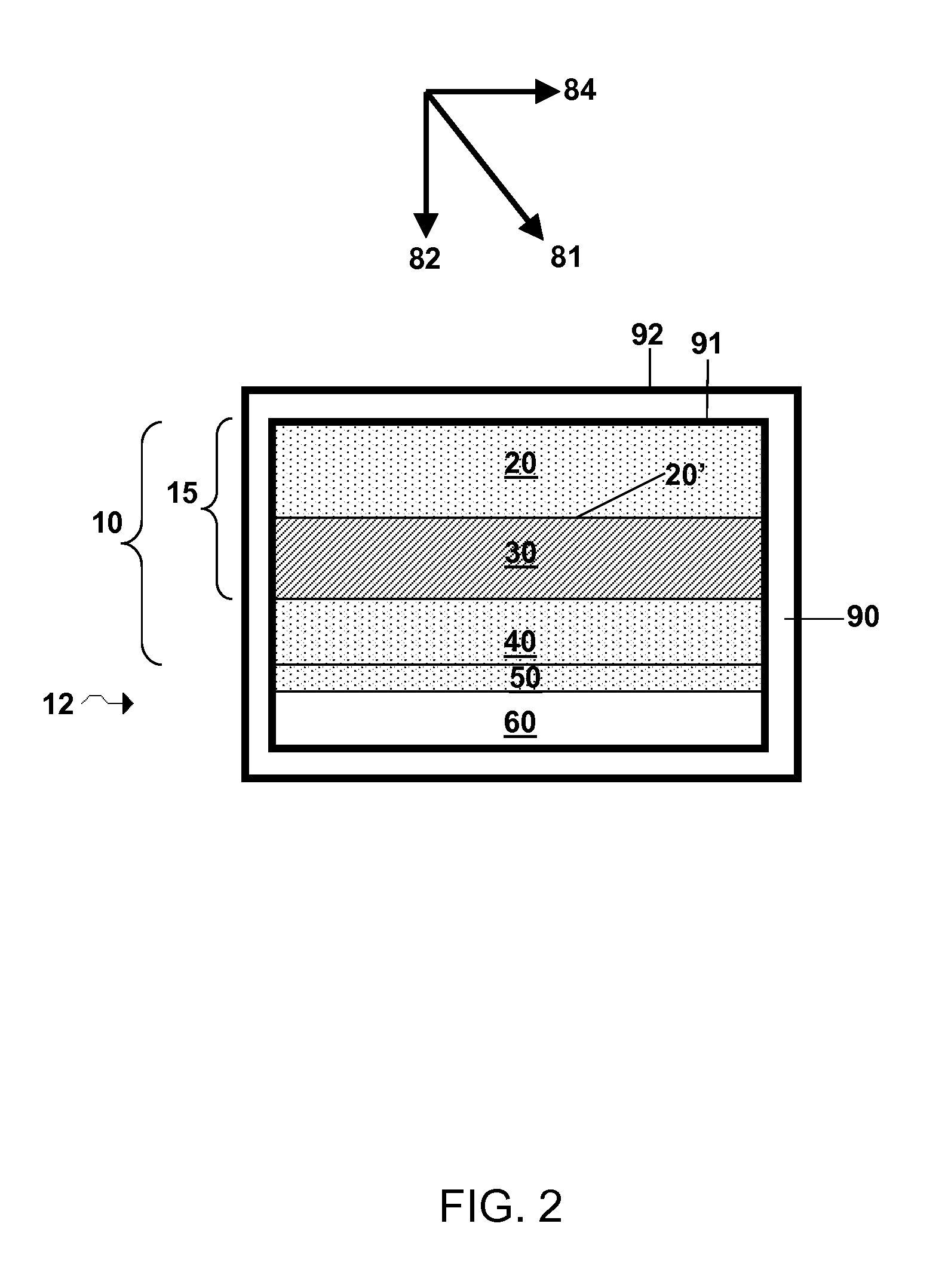 Electrode structure and method for making the same