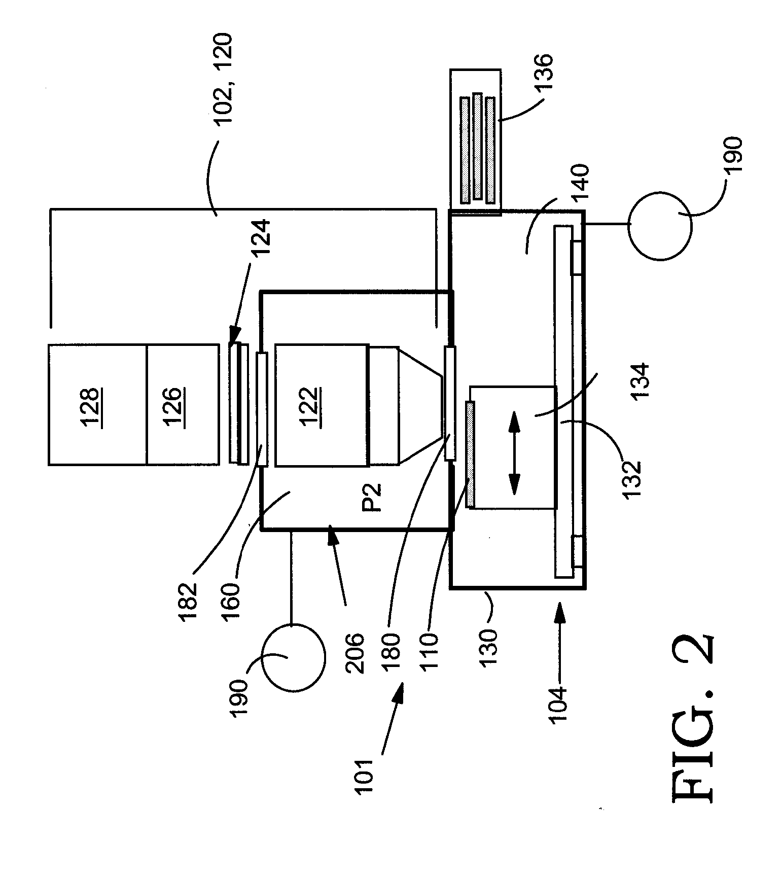 Immersion lithography with equalized pressure on at least projection optics component and wafer