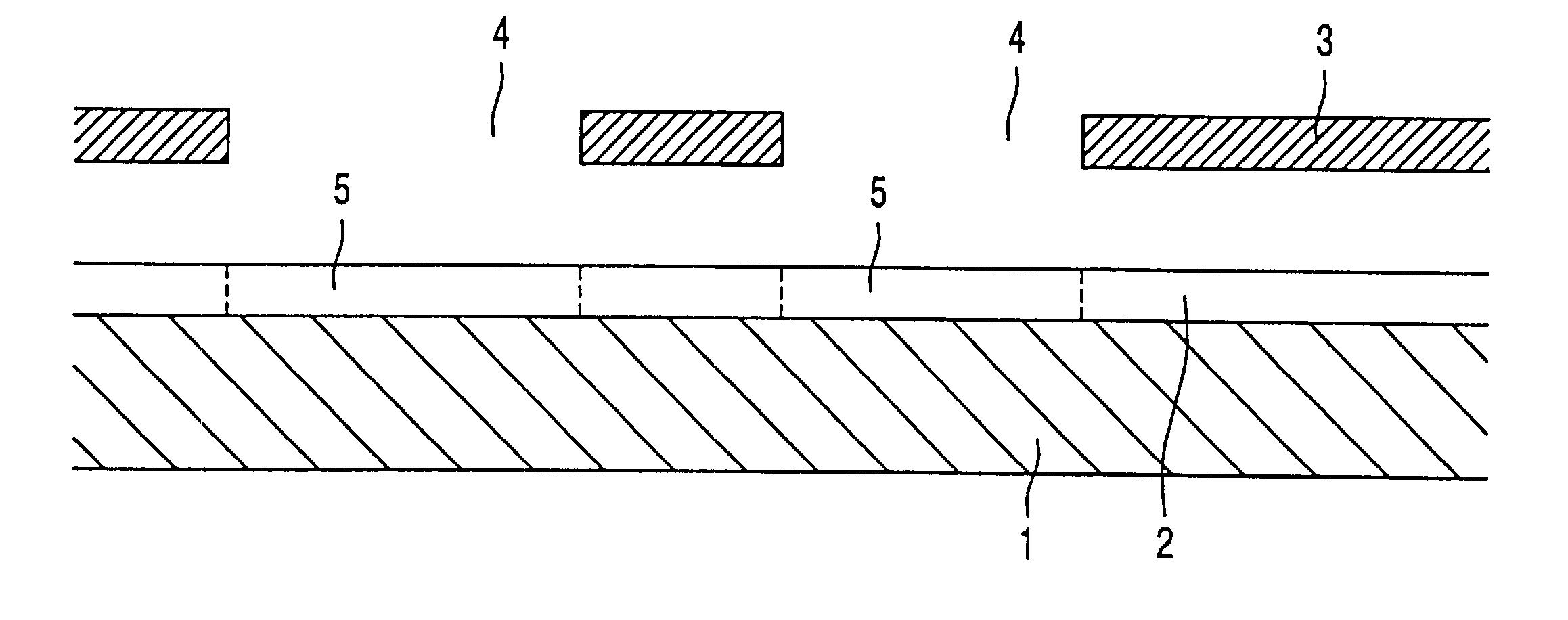 Liquid crystal display device with patterned layer having fixed cholesteric order and method of manufacturing the same