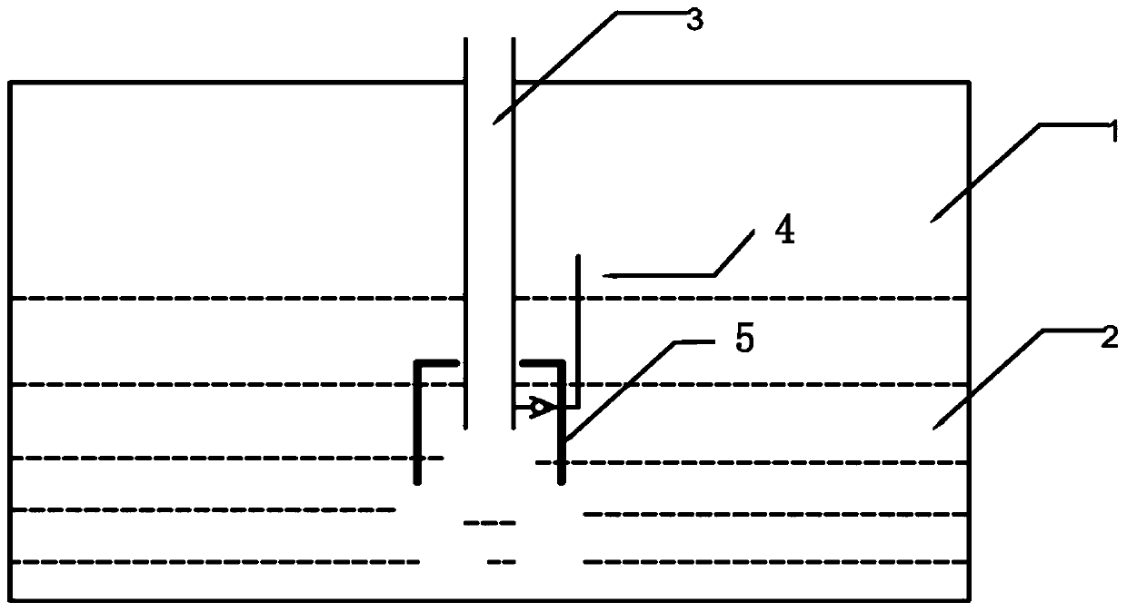 Pressure suppression pipe and pressure suppression pool applying pressure suppression pipe