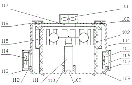 Automatic system for measuring starting and wind speed characteristics of cup type wind speed sensor