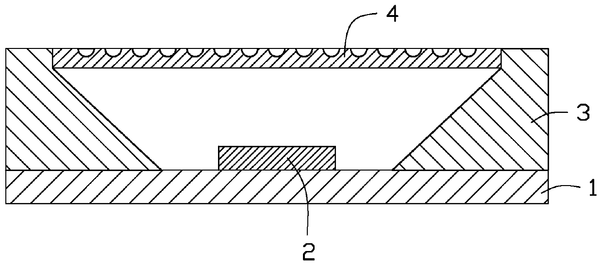 Luminescent ceramic, LED packaging structure and preparation method of luminescent ceramic