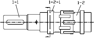 Shaft valve flow distribution cycloid hydraulic motor