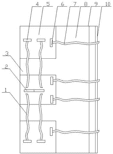 Use method of blood collection fixing plate