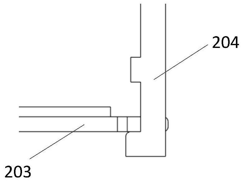 Liftable temporary storage container assembly for dismounting nuclear reactor detector assembly and method