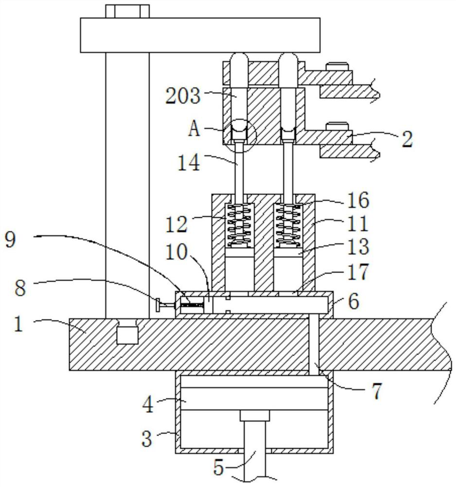 A capsule locking device for a fully automatic capsule filling machine