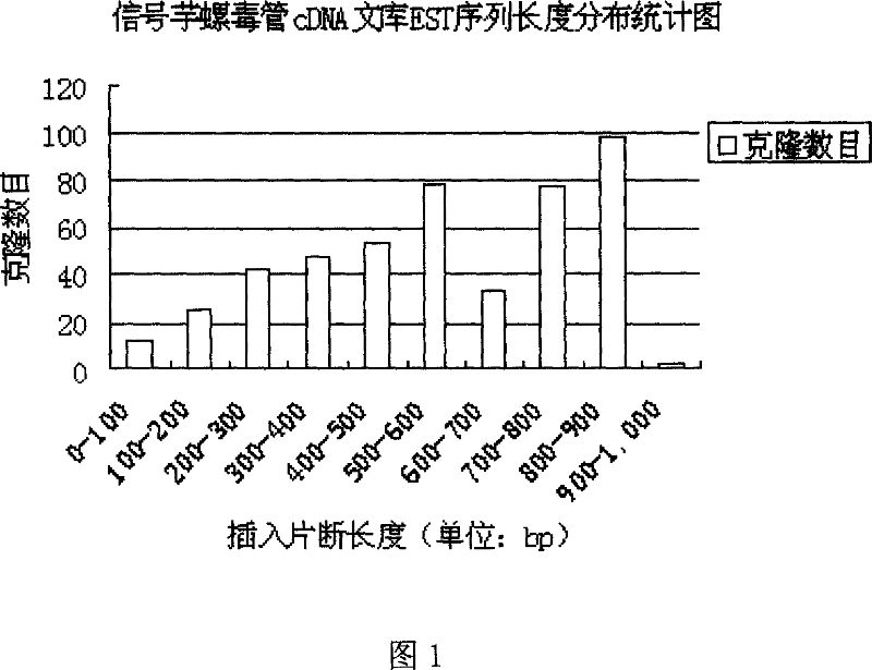 Chinese south China sea signal taro snail nerve toxin gene 1t5.4 and uses thereof