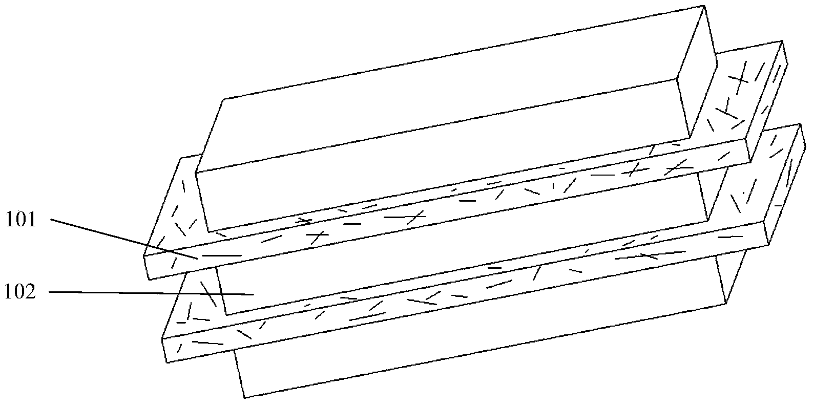 Tough tissue structure and 3D printing forming device and method thereof