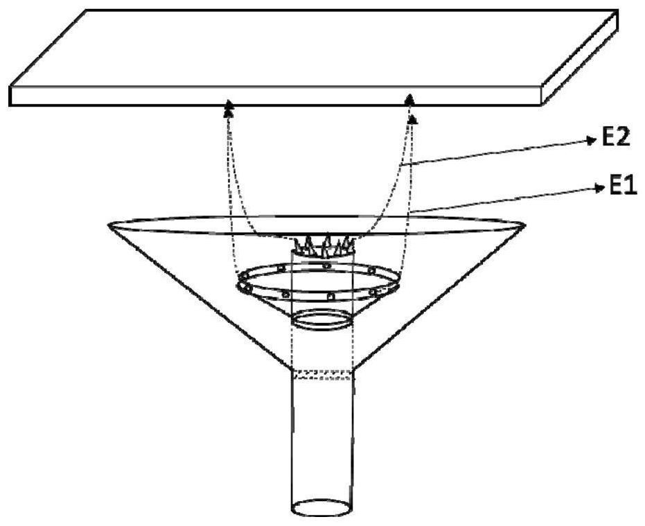 An electrode-assisted disc-type porous electrospinning nozzle assembly