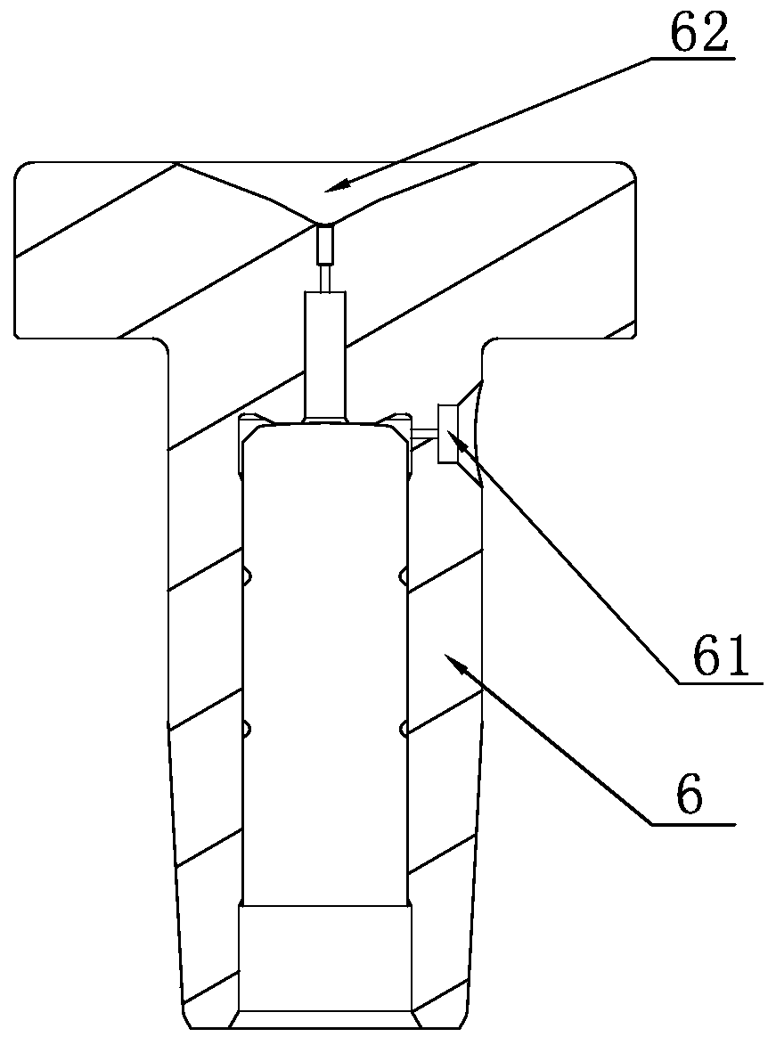 Start and stop control valve of high-pressure common rail oil injector