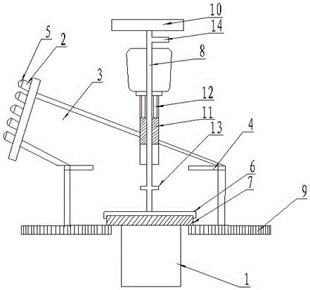 A plastic lawn irrigation nozzle