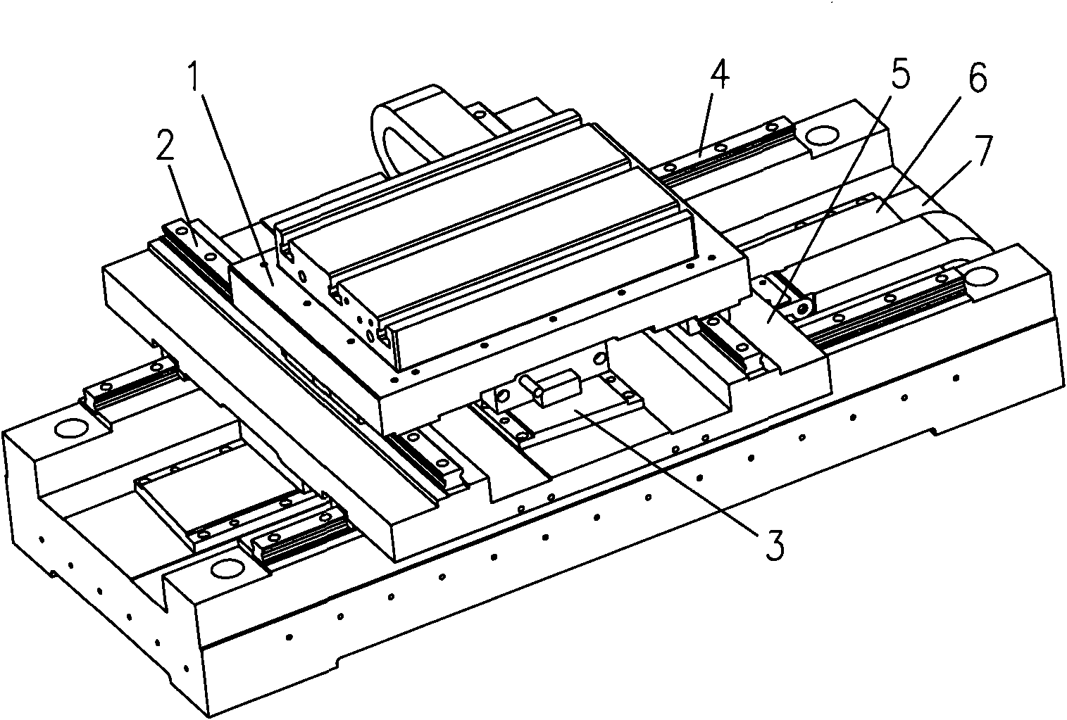 High-speed high- precision servo linear motor sliding table