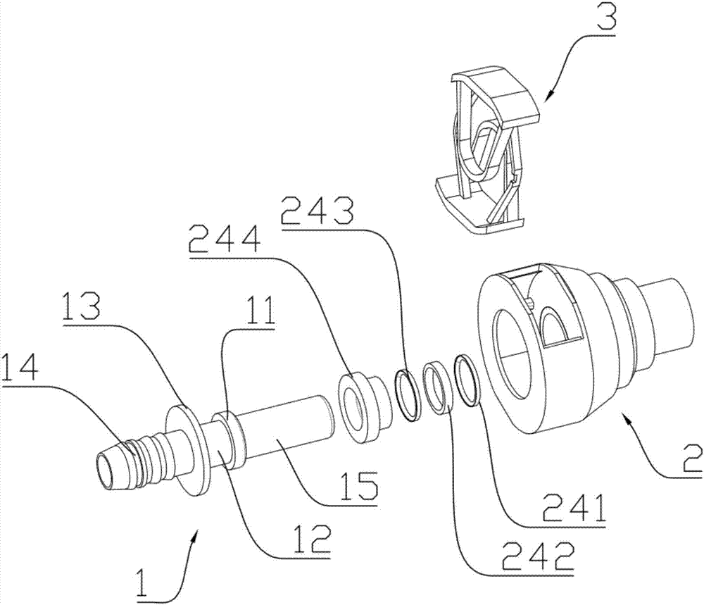 A pipeline connector applied to hybrid electric vehicles