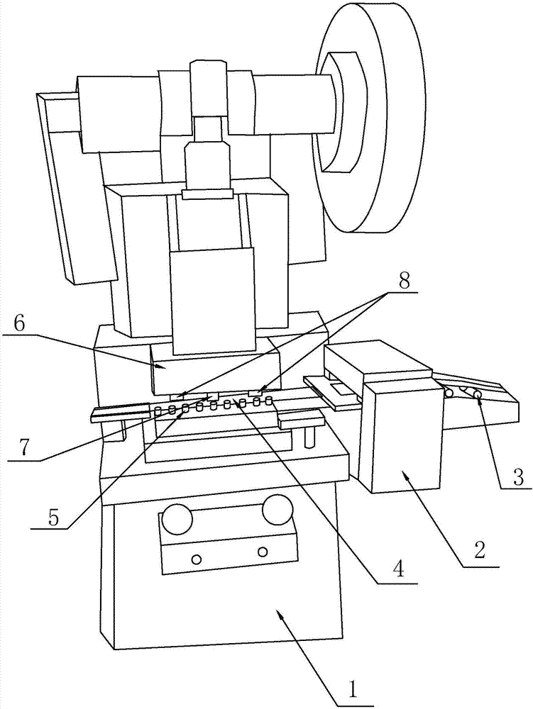 Safety punching machine