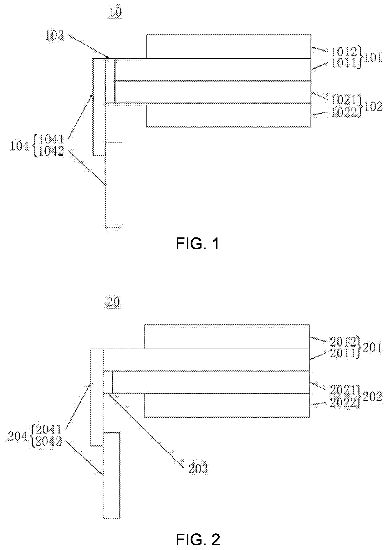 Double-sided display panel and display device