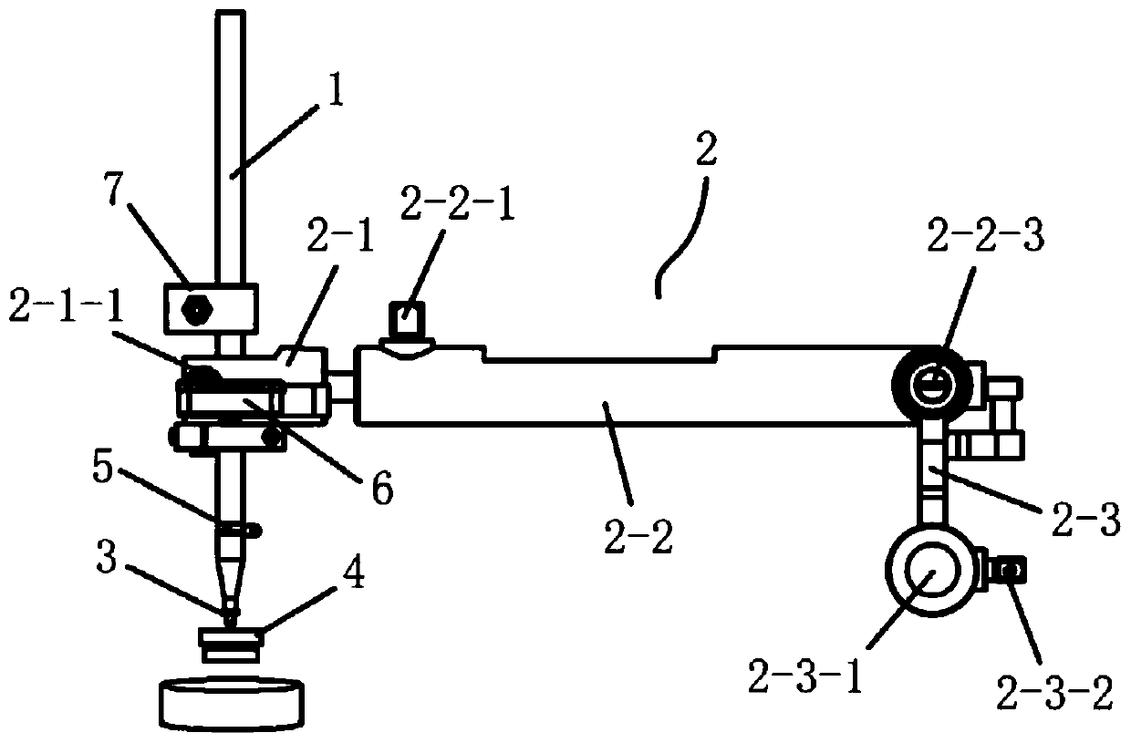 Real-time monitoring device for convex surface grinding frequency of piezoelectric quartz wafer