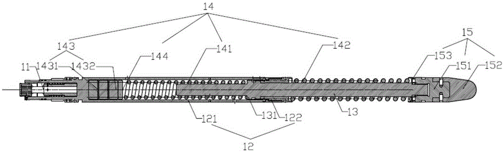 Guide buffer device for drill-pipe conveyed logging instrument