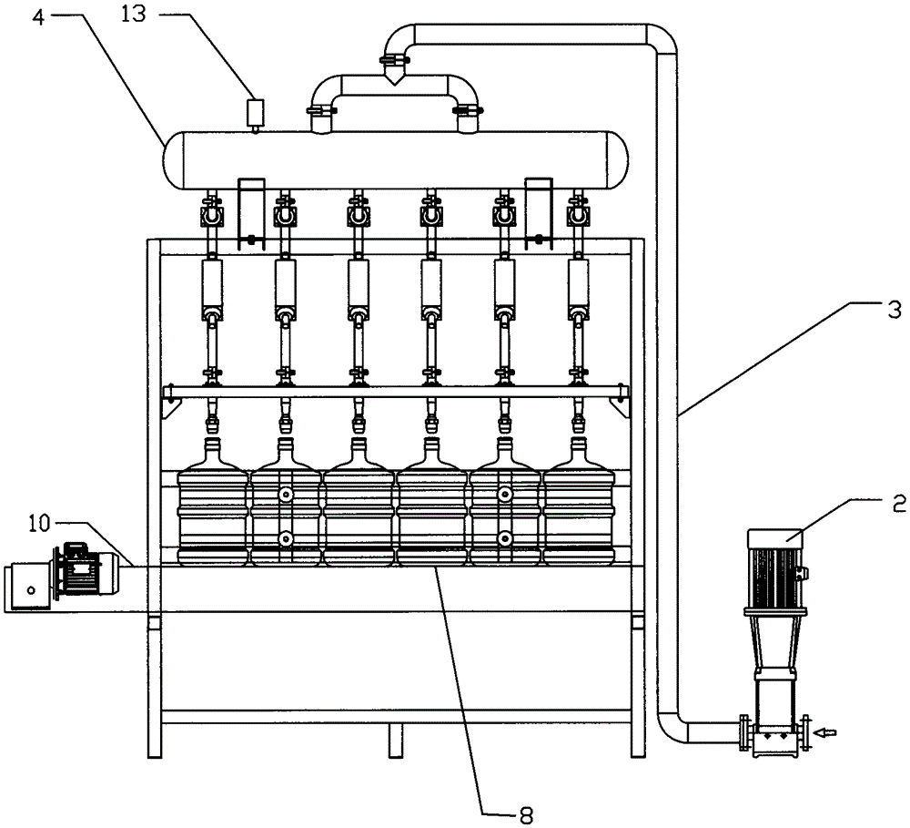 Quantitative filling method