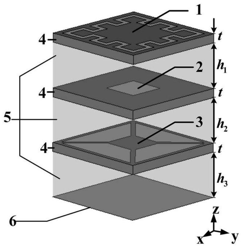 Multilayer Broadband Metamaterial Absorber Based on Multimode Resistor and Design Method thereof