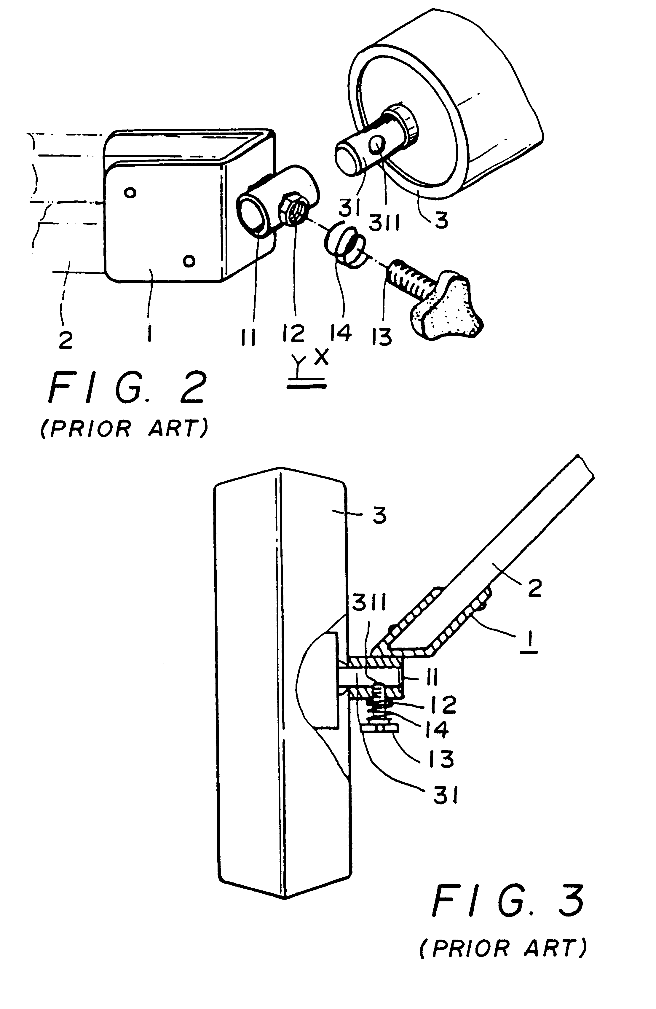 Device for releasably engaging a wheel axle or other type of member