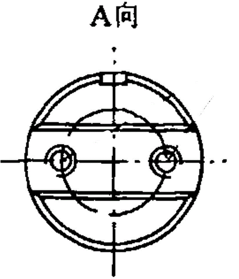 Impeller head transmission device