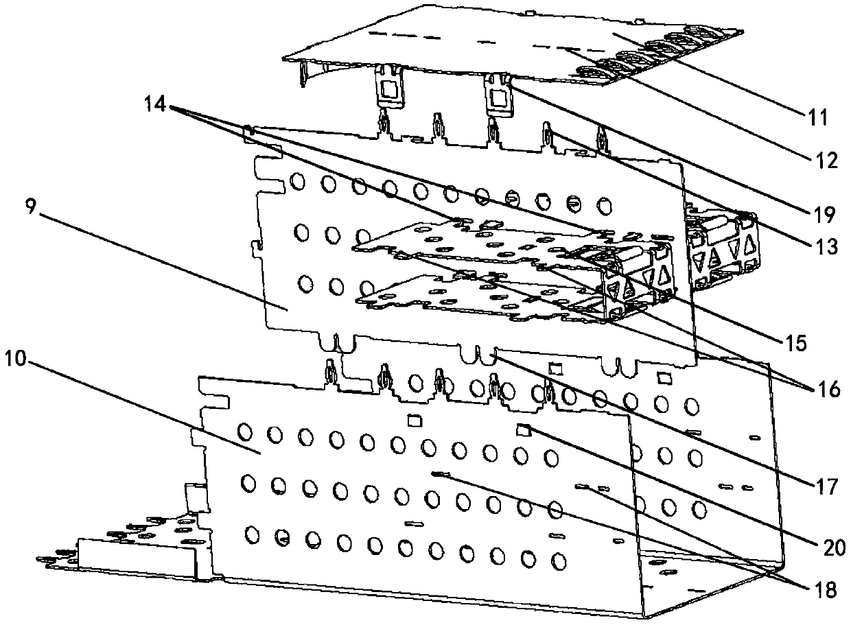 Robot assembly system and assembly method and robot for multi-housing products