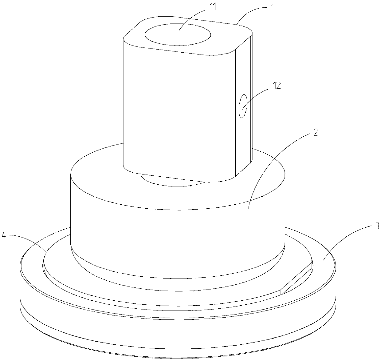 Gas-liquid-solid three-phase abrasive flow polishing tool based on cavitation effect