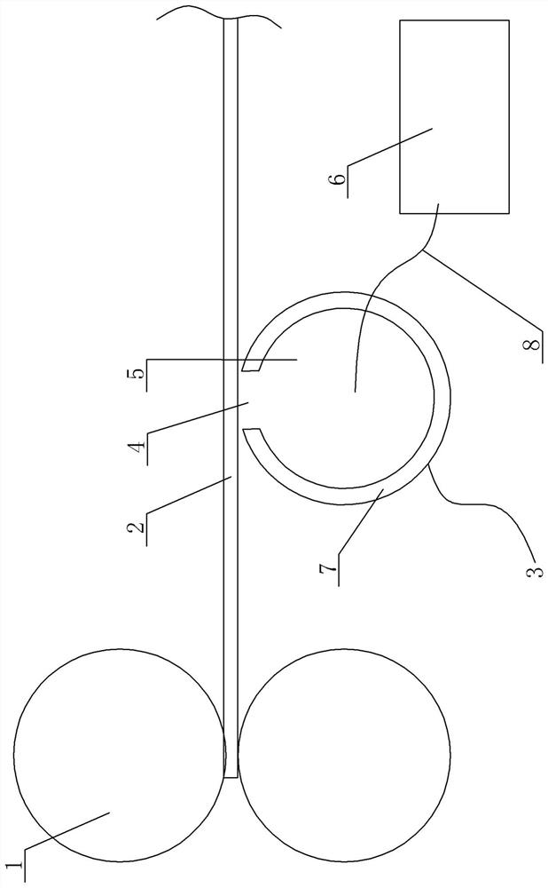 Universal die cutting machining process for solving hole waste discharge