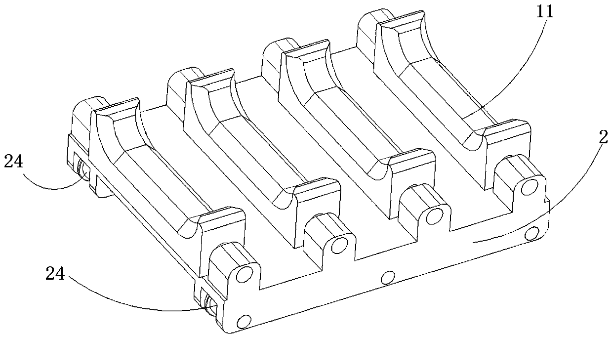 Large compensation type connecting shaft connection assembling device