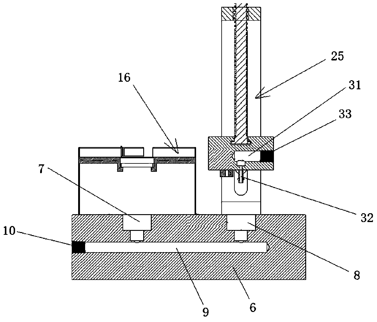 Pneumatic shift solenoid valve integrated characteristic test device and test method