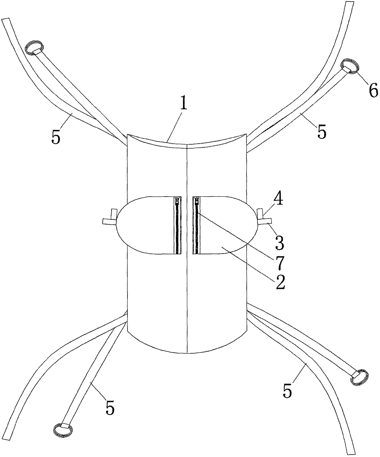 Livestock piggyback seeder and livestock piggyback seeding method