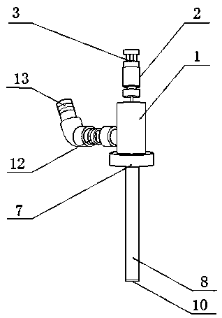 Anti-drawing filling nozzle