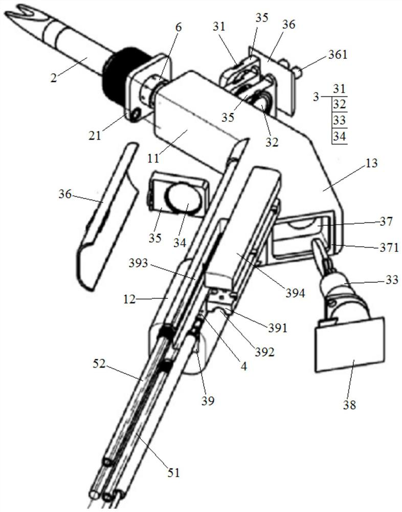 Gun barrel seat for laser processing equipment