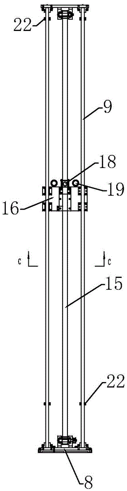 Vertical simulation device