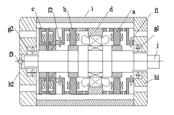 Construction method of five-degree-of-freedom alternating-current active magnetic bearing alpha-ordered invertible system decoupling controller