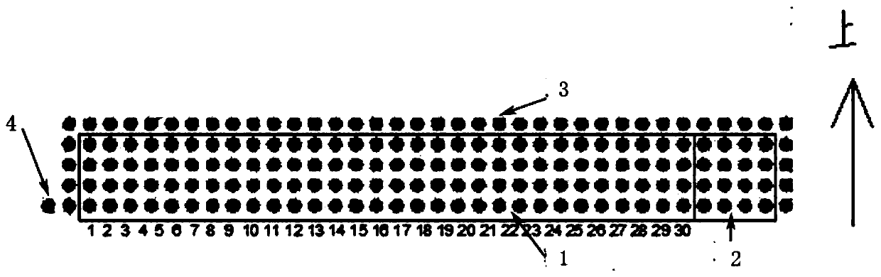 PCB manufacturing full-process tracing identification code, coding method and application