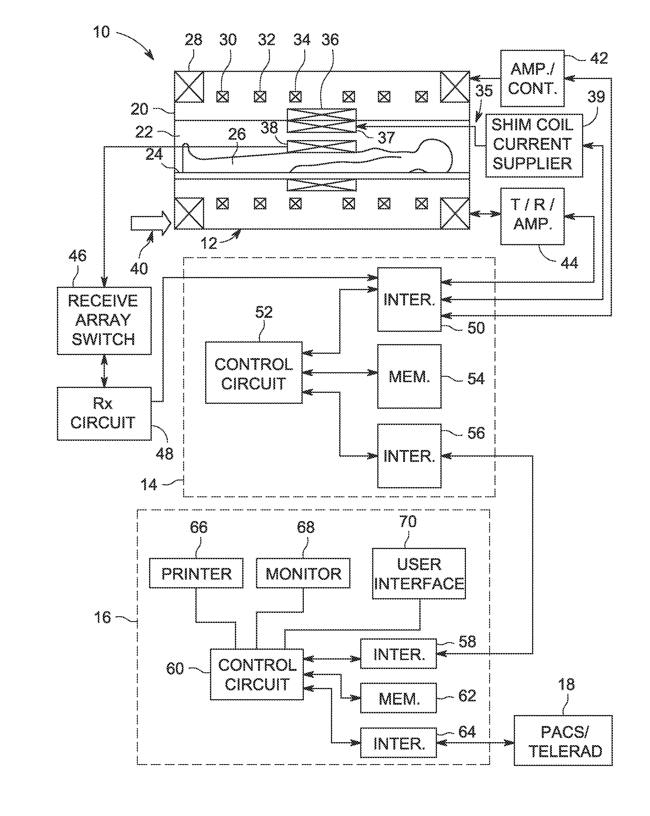 Systems and methods for shim current calculation